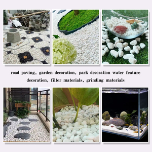 Vente chaude blanc pavés <span class=keywords><strong>pierre</strong></span> naturelle jardin extérieur décoratif <span class=keywords><strong>pierre</strong></span> lavée pour parc aménagement paysager rivière <span class=keywords><strong>pierre</strong></span> - Product Image 3