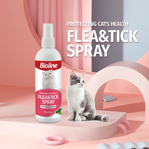 Bioline <span class=keywords><strong>Spray</strong></span> anti-parasites pour chats, à base d'extraits végétaux, contre les puces et les tiques, pour le corps des animaux et les intérieurs - Product Image 6