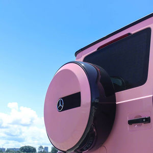 فيلم فينيل ملون ، فيلم فينيل ملون ، لون وردي لامع لهيكل السيارة - Product Image 4