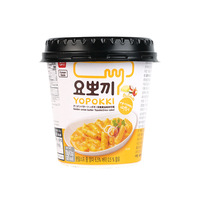 Wholesale Hot-sell Chinese Yopokki Cup Instant Rice Cake 120g 15 Months Shelf Life