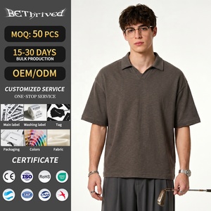 T-shirt Polo Vintage de Haute Qualité – Style Old Money, Coupe Décontractée, Confort Premium, Imprimé ou Uni <span class=keywords><strong>pour</strong></span> <span class=keywords><strong>Homme</strong></span> – Grande Vente - Product Image 1