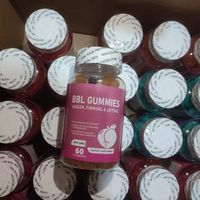 Gummies Véganes pour l'Augmentation des Fesses et des Hanches, Marque Privée, Effet BBL, Booster de Volume pour les Fesses