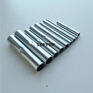 Electroplated Stainless Steel Galvanized Alloy Ferrule Connector , Tent <b>Pole</b> Accessories - Product Image 1