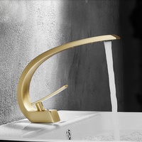 Ensemble de robinet de douche noir en acier inoxydable moderne personnalisable cascade évier robinet d'eau chaude filtre à eau robinets chauffants en céramique