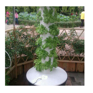 Système hydroponique/aéroponique agricole NFT, tour verticale pour la culture de légumes, système de tour hydroponique pour serre - Product Image 5