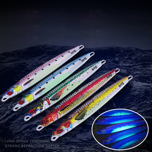 Cebo de impresión 3D de 40/60/80/100/120/150g con anzuelo triple, placa de hierro hundida de paso lento, plantilla de Metal de plomo, señuelo de pesca de fundición al por mayor - Product Image 1