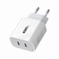 Vente chaude 40W double PD20W chargeurs de téléphone type-c charge rapide pour téléphone 15 Plus 14 13 Pro Max OPPO