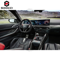 Panel Central de Consola de Fibra de Carbono Estilo CS para BMW G80 G81 M3 G82 G83 M4 G87 M2 CSL, Cubierta Interior Central de Mejora