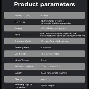 STARSKY Auriculares Deportivos Inalámbricos, Cascos de Conducción Ósea 5,3 con 10H de Tiempo de Reproducción para Música/Llamadas - Product Image 6