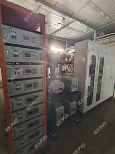 เครื่องเคลือบพีวีดีแบบพลาสมาที่เชื่อถือได้สำหรับการเพิ่มประสิทธิภาพเครื่องตัดเกียร์ วัสดุรองรับเหล็ก พร้อมระบบ PLC และปั๊ม ราคาแข่งขันได้ - Product Image 5