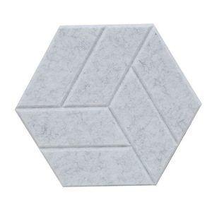 Gạch lục giác âm thanh chuyên nghiệp-12 gói Bảng âm thanh mật độ cao để loại bỏ tiếng vang tuyệt vời cho các phòng hội nghị. - Product Image 2