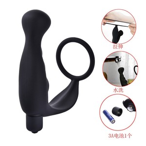Produits pour adultes en gros, anneau vibrant en silicone pour point G et prostate, masseur masculin, article d'exportation très demandé. - Product Image 1