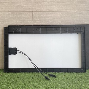 กระเบื้องหลังคาโซลาร์เซลล์ All Black BIPV 68W โมโนคริสตัลไลน์ซิลิคอน 182 มม. x 182 มม. 16 เซลล์ สำหรับบ้านพักตากอากาศ - Product Image 3
