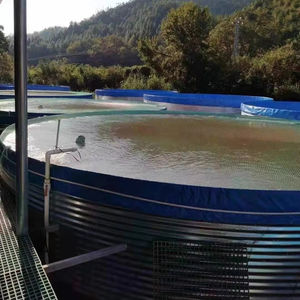 Tanque de Cultivo de Peces de PVC para Exteriores, Personalizable de Fábrica, para Cría de Tilapia y Camarones, Equipo de Acuicultura Personalizable YUNMA - Product Image 1