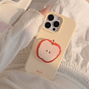 สีแดงสำหรับเคสโทรศัพท์ซิลิโคน TPU แนว Apple สำหรับ iPhone 15 14 13 <span class=keywords><strong>iPad</strong></span> Pro 16พร้อมกริปและจี้ฤดูร้อน14 - Product Image 6