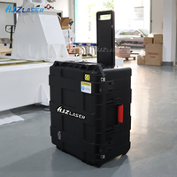 Rostentfernungs-Laserreiniger 200W/300W/500W Koffermodell Luftgekühlte Puls-Laserreinigungsmaschine für Schimmelentfernung