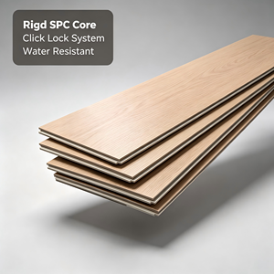 Suelo de Plástico Compuesto Ecológico de 4 mm, Sistema de Click, Aspecto de Madera, Resistente al Agua, Diseño Gráfico, Venta al Por Mayor - Product Image 6
