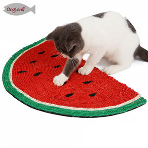 Tapis à gratter pour chat, Design de Melon d'eau, artisanal, naturel, en Sisal - Product Image 2