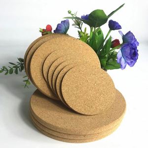 Posavasos de Corcho, Alfombrilla Aislante para Mesa, Absorbente, Antideslizante, Cuadrada, Redonda, Personalizada - Product Image 1