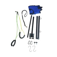 Usmilepet Iron Pet Beauty Support de beauté rétractable et pliable pour chien et chat, hamac de toilettage pour animaux de compagnie, harnais suspendu pour la maison