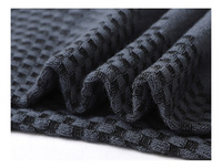 Chaussettes en bambou respirantes, anti-bactériennes, écologiques, amusantes, unies, pour hommes, avec logo personnalisé, tricotées, OEM