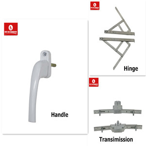 Fenêtres et portes à battant en PVC/UPVC à <span class=keywords><strong>double</strong></span> <span class=keywords><strong>vitrage</strong></span> de couleur <span class=keywords><strong>bois</strong></span> avec inserts en plastique Ouvertures de qualité - Product Image 6