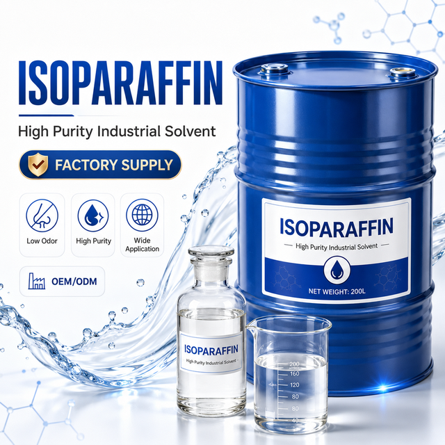 Industrial Grade Isoparaffin Manufacturer High Purity Low Odor Hydrocarbon Solvent for Precision Parts and Electronics Cleaning