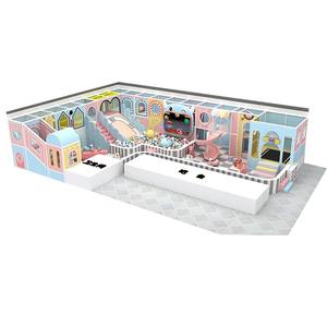 Ensemble d'équipements de terrain de jeu intérieur pour filles, thème bonbons, château espiègle, forme de crème glacée <span class=keywords><strong>et</strong></span> de beignets, rêve de fille - Product Image 6