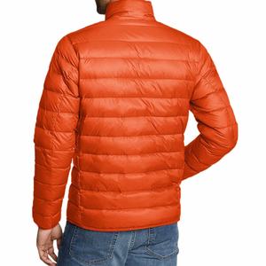 Chaqueta de Plumón de Ganso para Hombre, Acolchada, Sólida, sin Capucha, para Invierno - Product Image 6