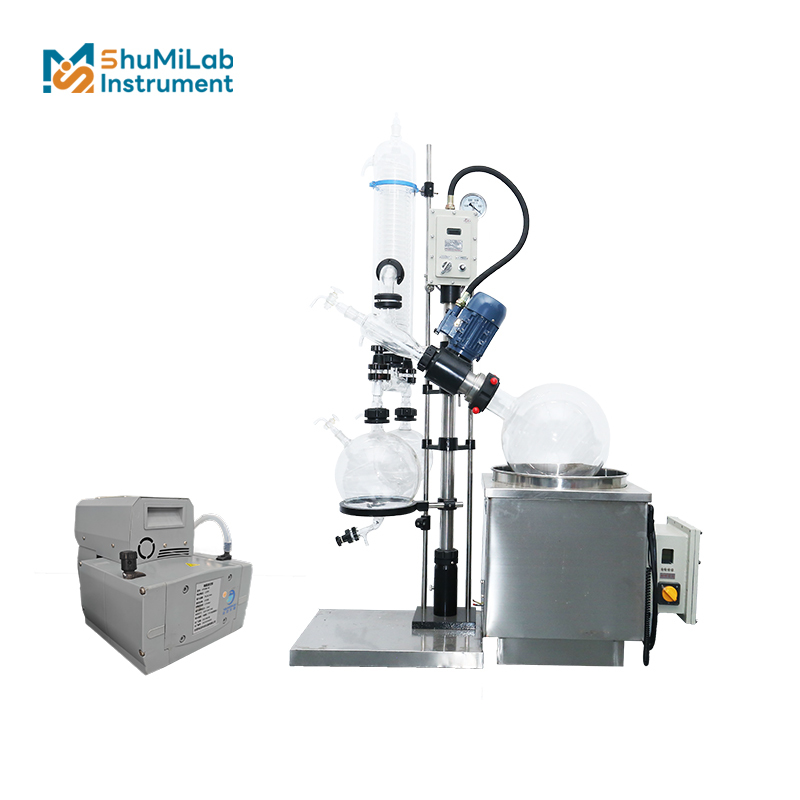 20L Rotary Evaporator with 12C PTFE