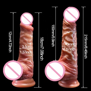 Realistische Schub dildo vibrator 8,6 Zoll vibrierende Dildos Heizung Anal Klitoris G-Punkt Stimulation Sexspielzeug für Erwachsene für Frauen - Product Image 6