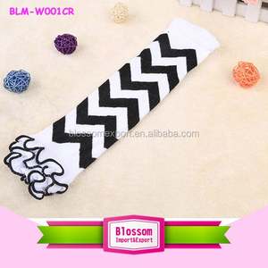 Ropa para bebé recién <span class=keywords><strong>nacido</strong></span>, mallas negras para niño, calentadores de piernas con volantes - Product Image 6