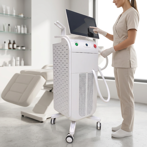 Máquina de Depilación Profesional de Alta Potencia de 3000w Oem con 2 Manijas, Láser de Diodo de Hielo de 755nm 1064nm 808nm para Depilación Láser de Diodo - Product Image 1