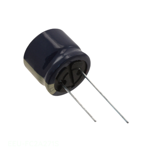 Condensador de Canal de Fabricante EEU-FC2A271S, de Aluminio, con Orificio Pasante, 270uF, 20%, 100V, Radial - Product Image 1