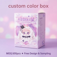 Boîte d'expédition auto-élevante en carton kraft avec logo personnalisé, boîte cosmétique colorée, boîte vide, boîte aveugle, biodégradable, écologique, personnalisée