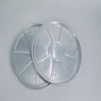 Plateaux à pizza robustes de 12 pouces, en aluminium, ronds