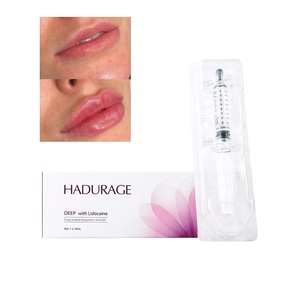 HADURAGE Deep 24mg 10ml Gel de comblement dermique injectable à l'<span class=keywords><strong>acide</strong></span> <span class=keywords><strong>hyaluronique</strong></span> pour les lèvres, le <span class=keywords><strong>nez</strong></span>, le visage et les rides profondes, usine OEM, ISO&CE, vente en gros - Product Image 2