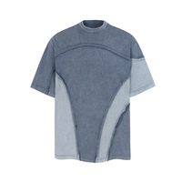T-shirt LAYENNE de haute qualité pour homme, streetwear, couleur unie, running, coton, mode vintage, pour homme
