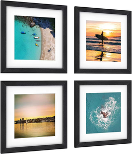 Wholesale 10x10 20x20 in Home Simple Stylish Modern Wooden <b>Black</b> Photo <b>Picture</b> <b>Frame</b> - Product Image 4