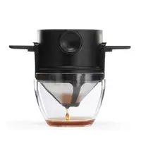 Iniu — filtre à café portable, pour la maison, réutilisable, avec tasses, infuseur à thé, nouveau design