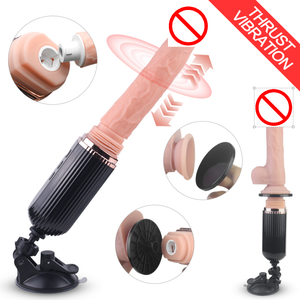 Machine à Dildo Motorisée <span class=keywords><strong>Vibro</strong></span>-Masseur pour Femme, Pistolet Chauffant, Machine Sexuelle Automatique à Vitesses Réglables - Product Image 2