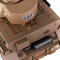 Almanya Panzer IV savaş tankı 1:18 ölçek Metal PRO sürüm tankı modeli 2.4Ghz savaş RC tankları çekim PP & su mermisi hobi hediye