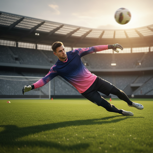 Maillot de gardien de but de football à manches longues de haute qualité pour hommes nouveau design uniformes d'entraînement de jeu pour adultes approvisionnement en gros OEM - Product Image 3