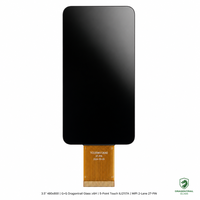Module LCD TFT IPS TMK 3,5 pouces 480x800 MIPI DSI G+G Tactile 450 Nits Noir normal IC pilote ILI2117A pour système embarqué