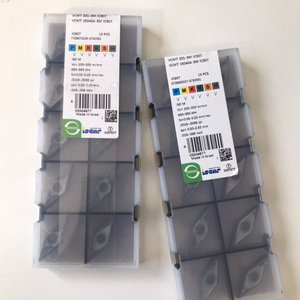 Plaquettes en carbure VCMT 160404-SM IC907 Iscars, plaquettes en carbure de tungstène personnalisables, outils de coupe CNC pour le travail sur tour, en stock - Product Image 5