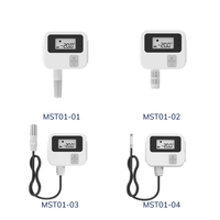 Iot temp industriel et humidimètre intelligent numérique sans fil bluetooth ble enregistreur de données capteur de température avec sonde