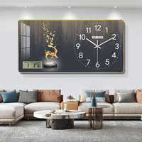Vente en Gros Usine : Calendrier Mural Moderne et Élégant, Tableau en Cristal Acrylique, Décoration Murale d'Intérieur