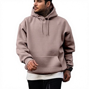 Wholesale Winter Fashionable Colorful Men's <b>Hoodies</b> with Front Logo Print <b>Waterproof</b> Fleece Sporty <b>Hoodie</b> with Cap - Product Image 1