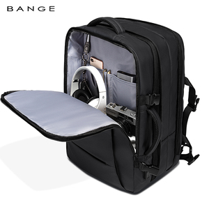 Bange Nhà Máy Mới Hot Bán Mở Rộng Người Đàn Ông Mochila Ba Lô Túi Xách Chống Trộm Tùy Chỉnh Du Lịch Không Thấm Nước Máy Tính Xách Tay Ba Lô - Product Image 4