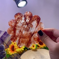 Vente en gros : Artisanat de guérison Reiki en matériaux variés, sculpture de tournesol avec support, pierres précieuses colorées et cristaux pour décoration et cadeau